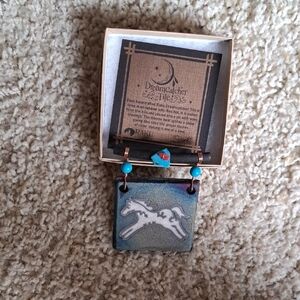 Dreamcatcher Horse Pendant Necklace